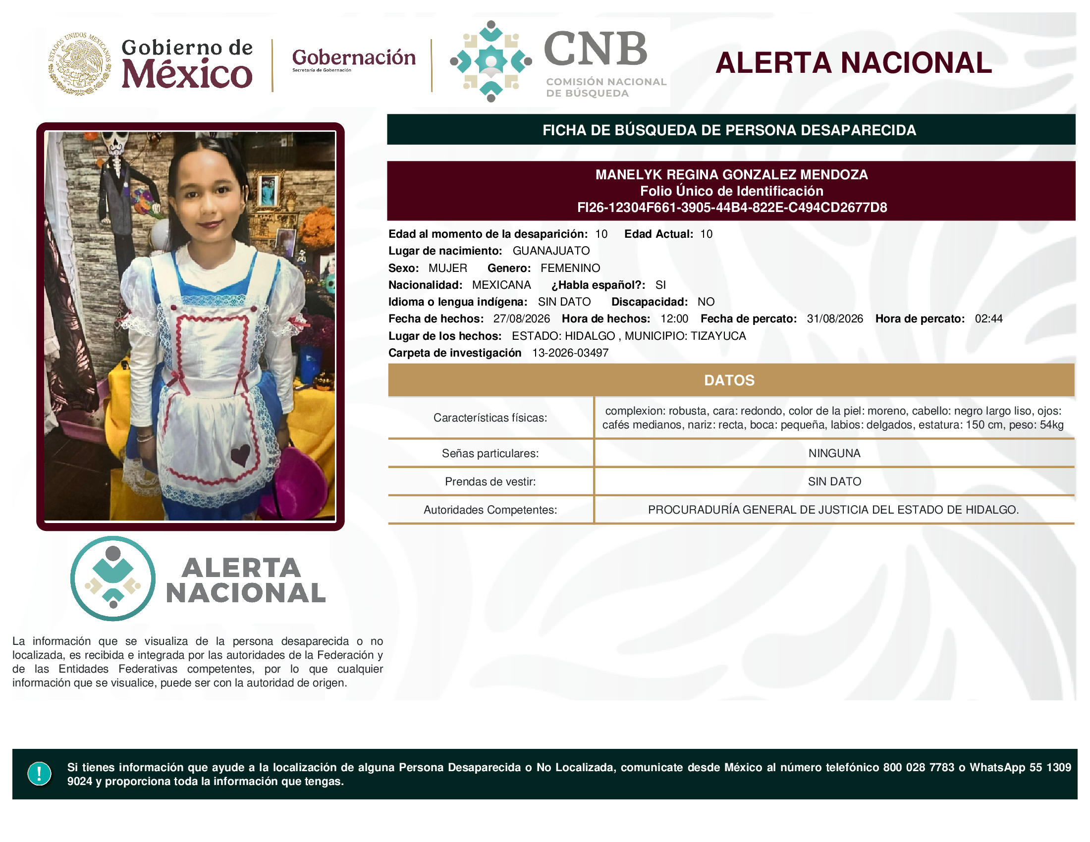MANELYK REGINA GONZALEZ MENDOZA