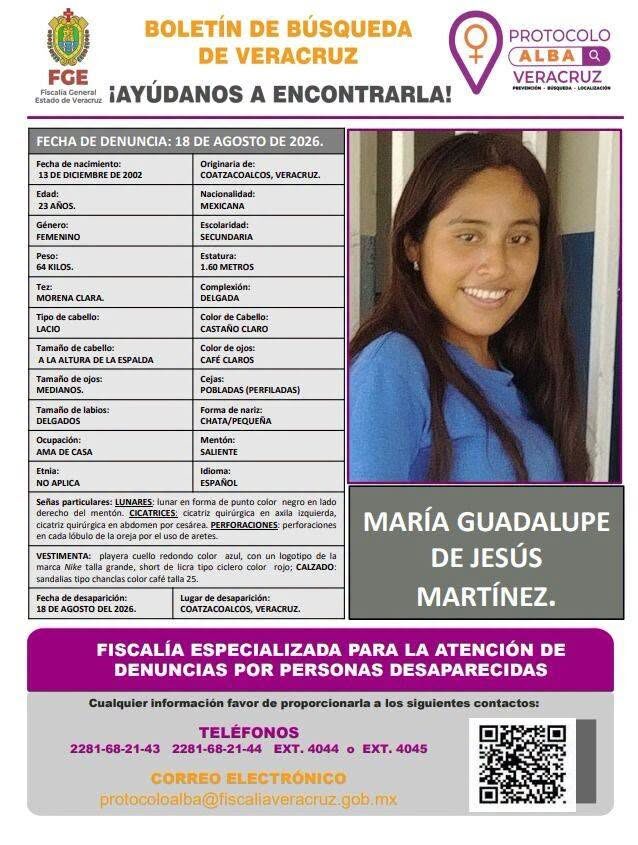 MARÍA GUADALUPE DE JESÚS MARTÍNEZ