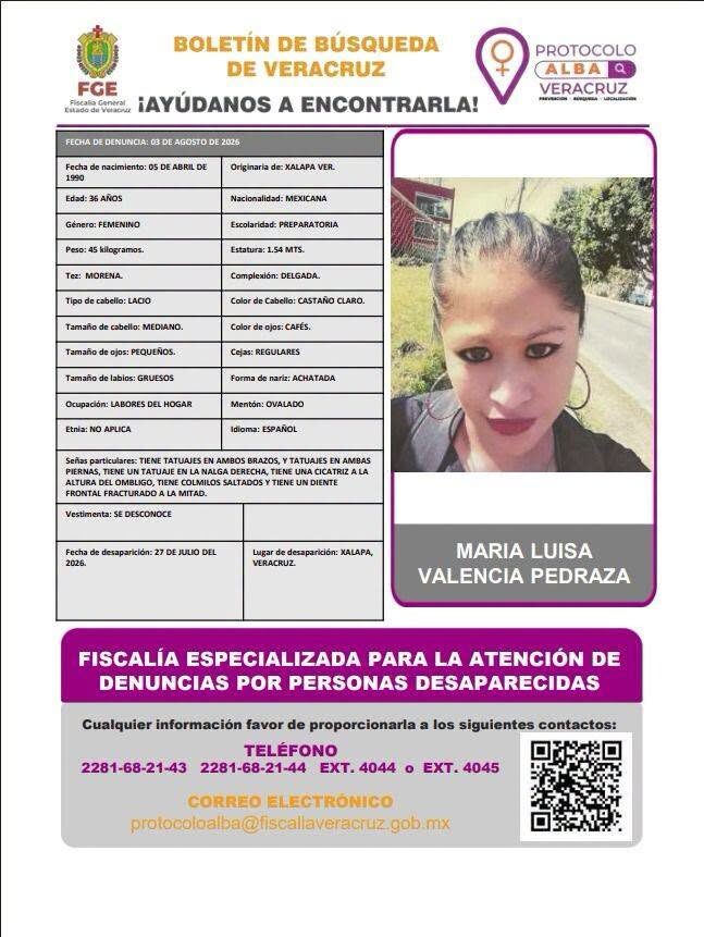 MARIA LUISA VALENCIA PEDRAZA