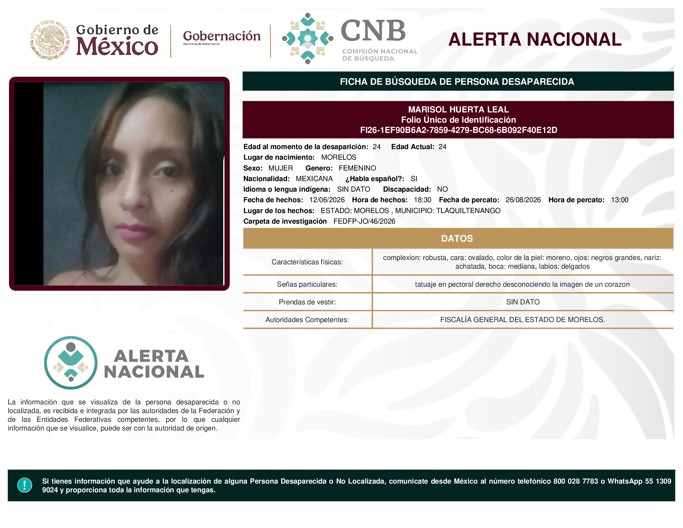 MARISOL HUERTA LEAL