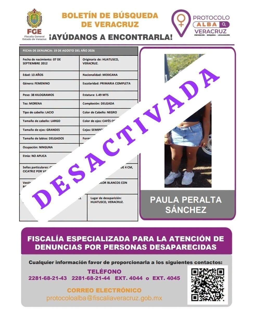PAULA PERALTA SÁNCHEZ