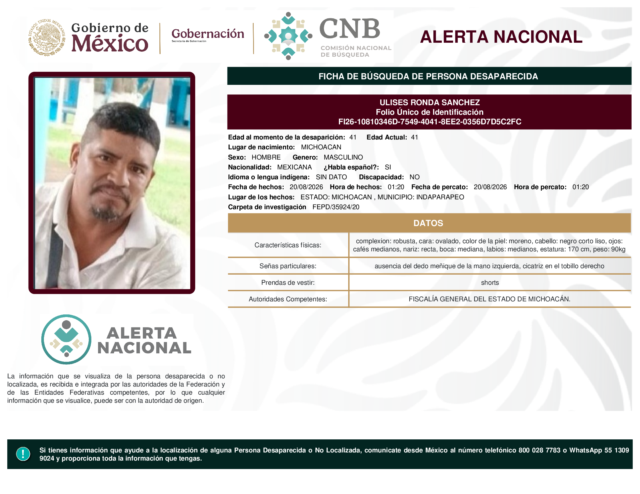 ULISES RONDA SANCHEZ