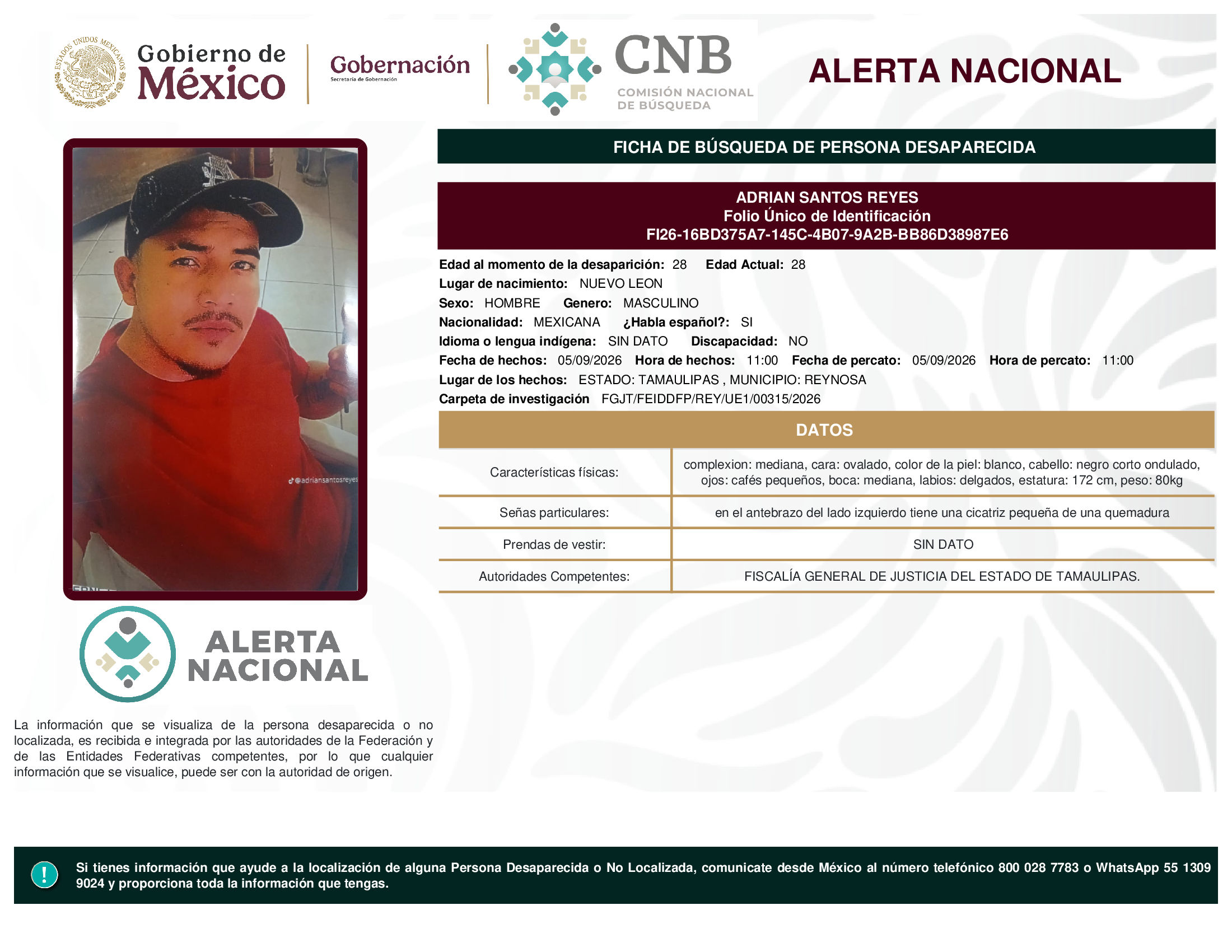 ADRIAN SANTOS REYES