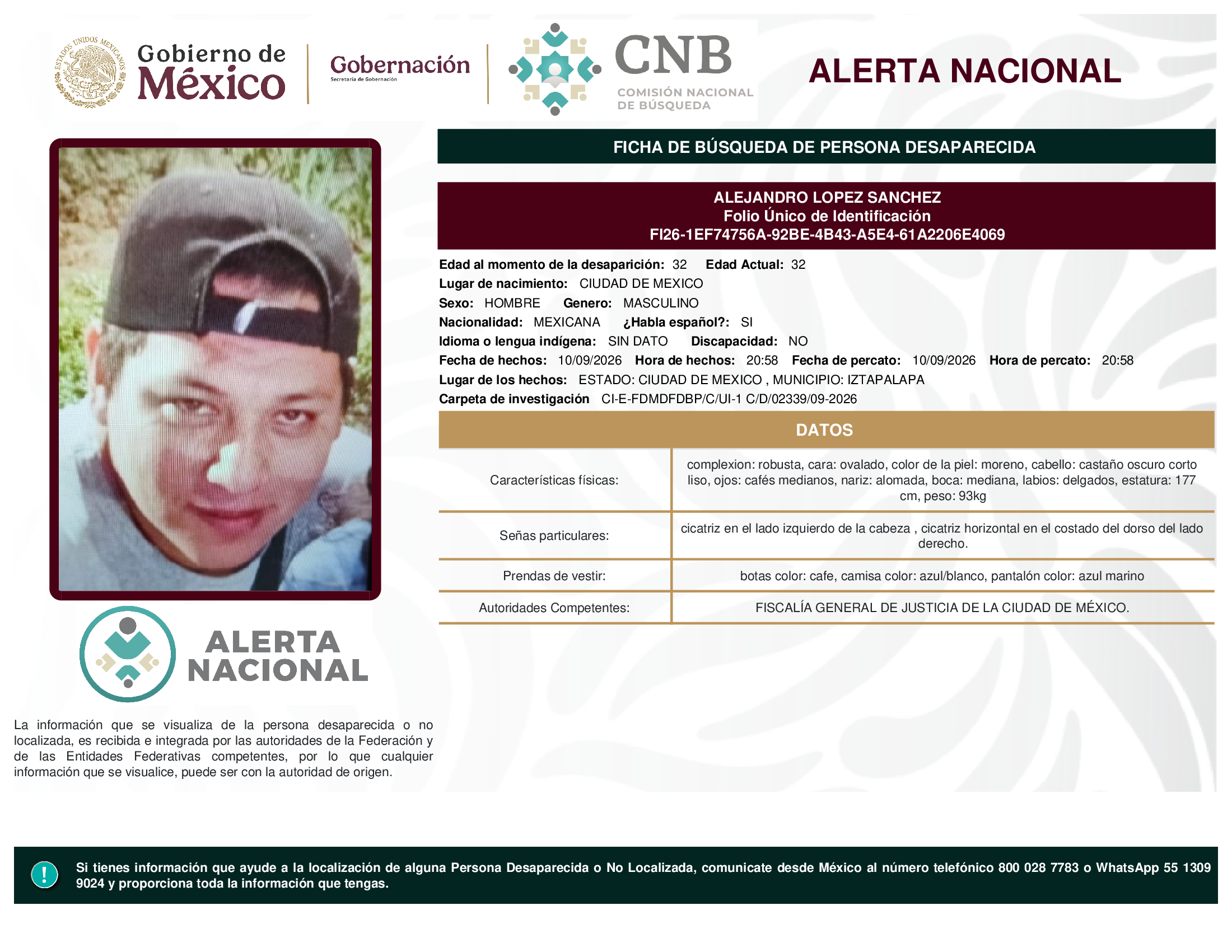 ALEJANDRO LOPEZ SANCHEZ