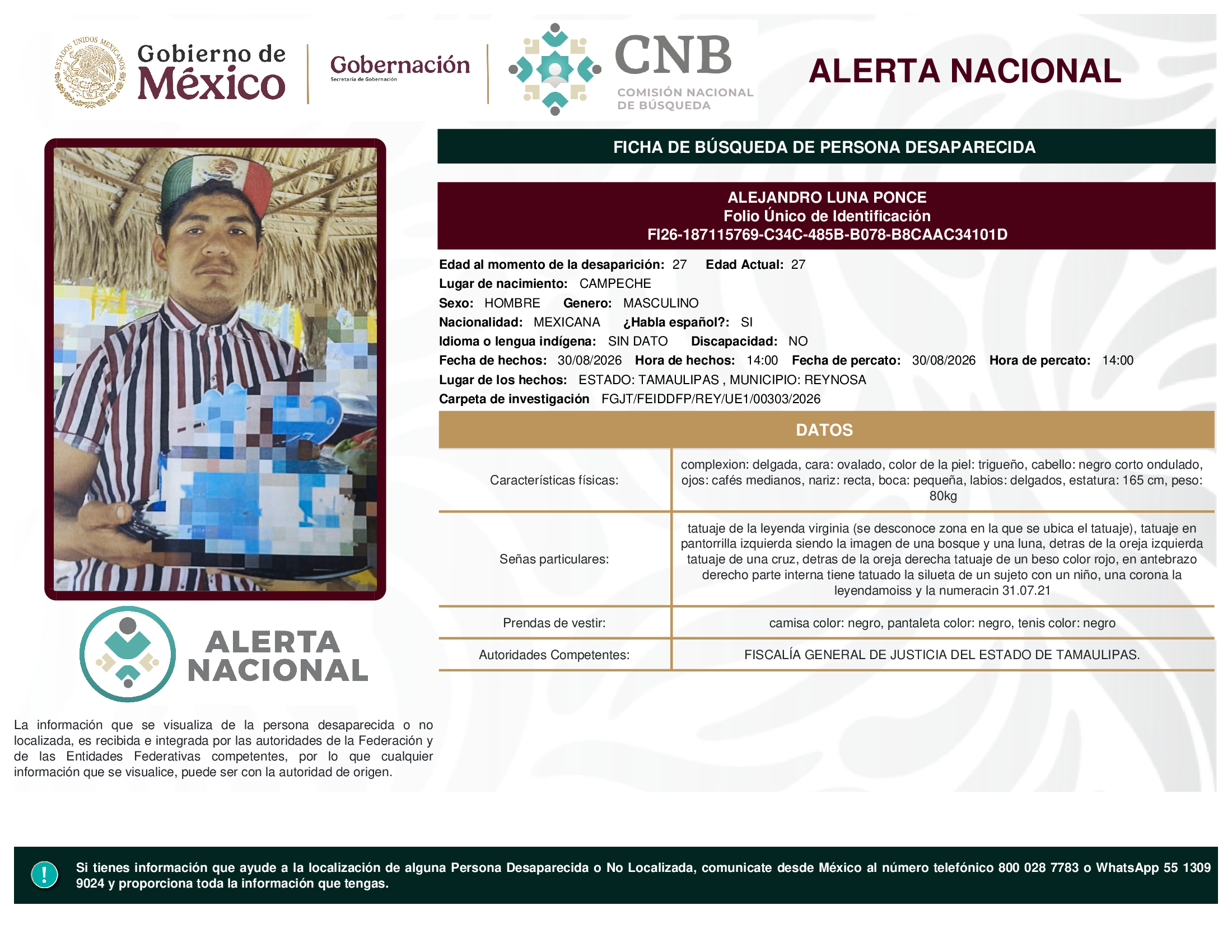 ALEJANDRO LUNA PONCE