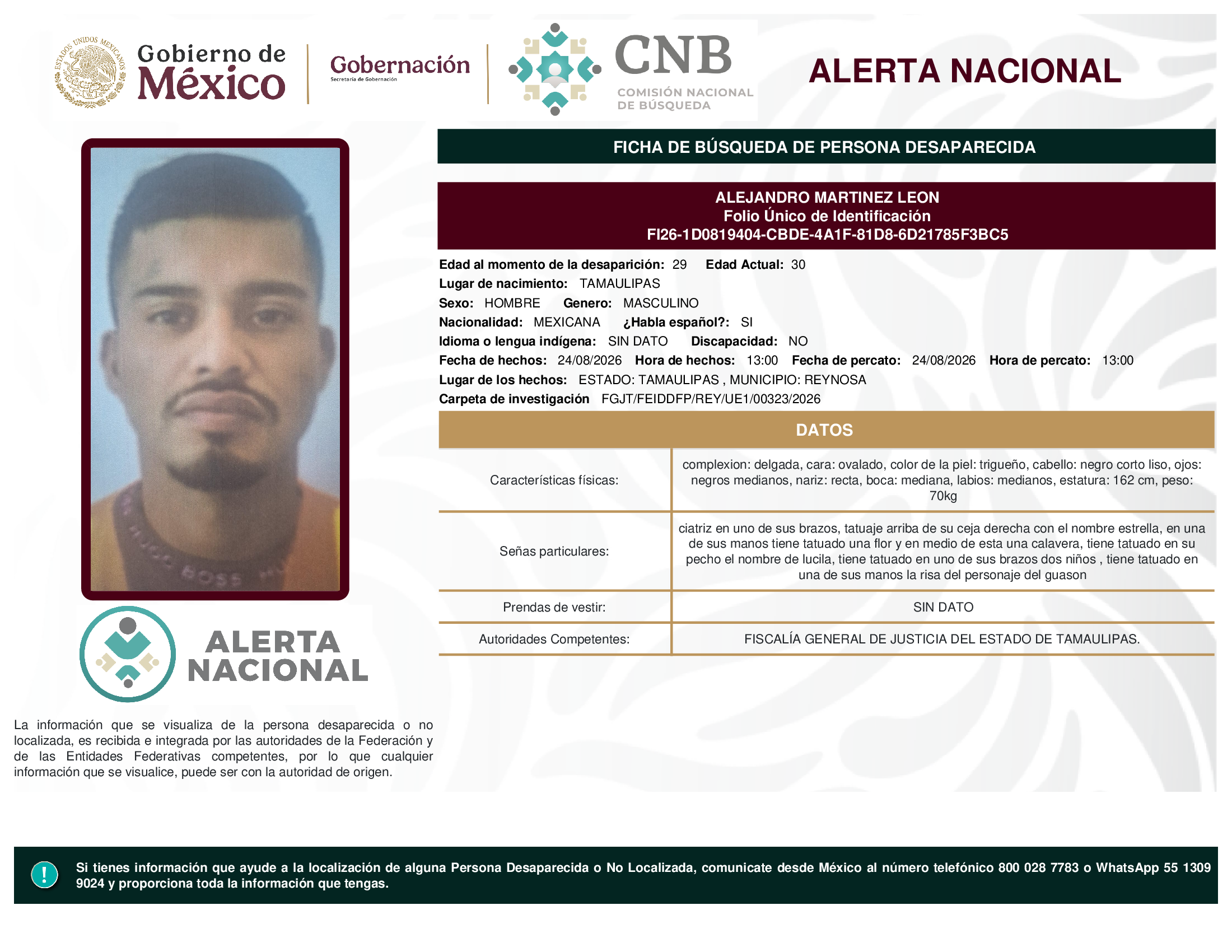ALEJANDRO MARTINEZ LEON