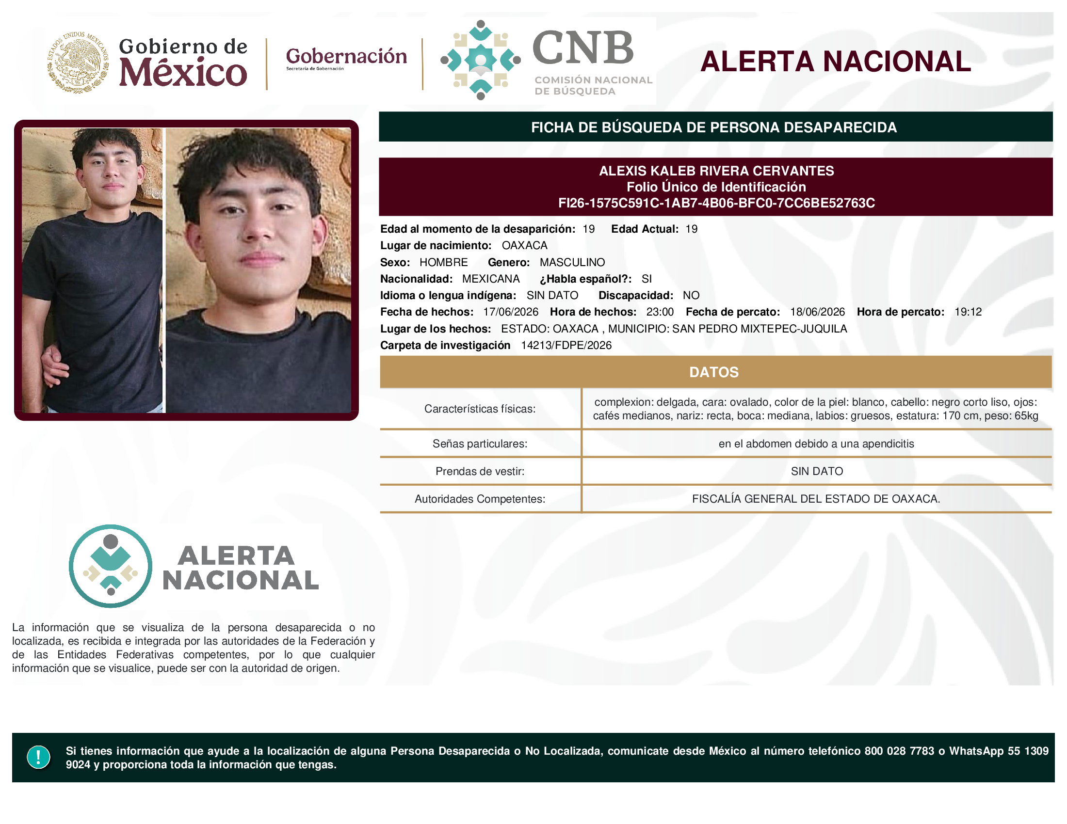 ALEXIS KALEB RIVERA CERVANTES