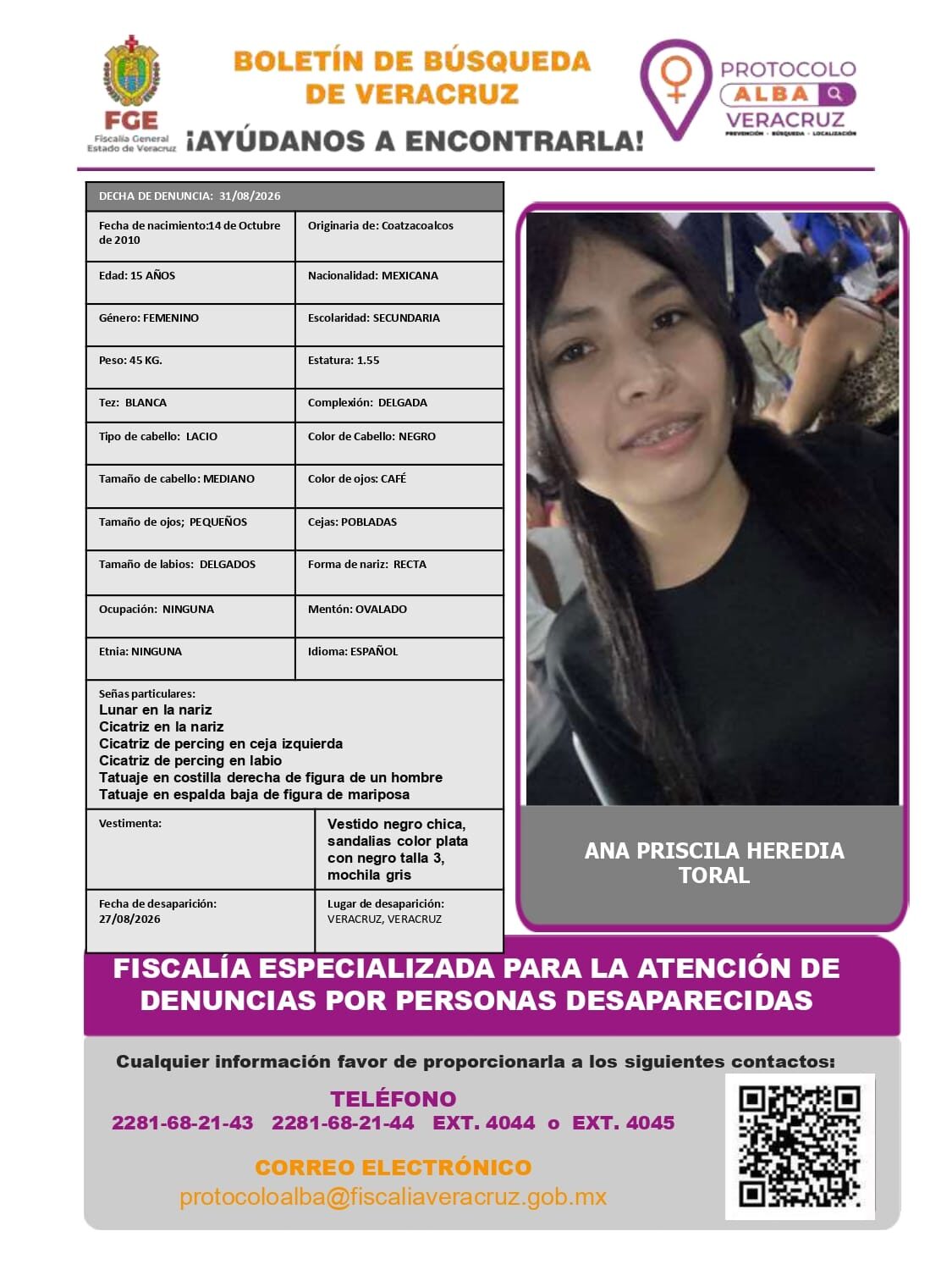 ANA PRISCILA HEREDIA TORAL