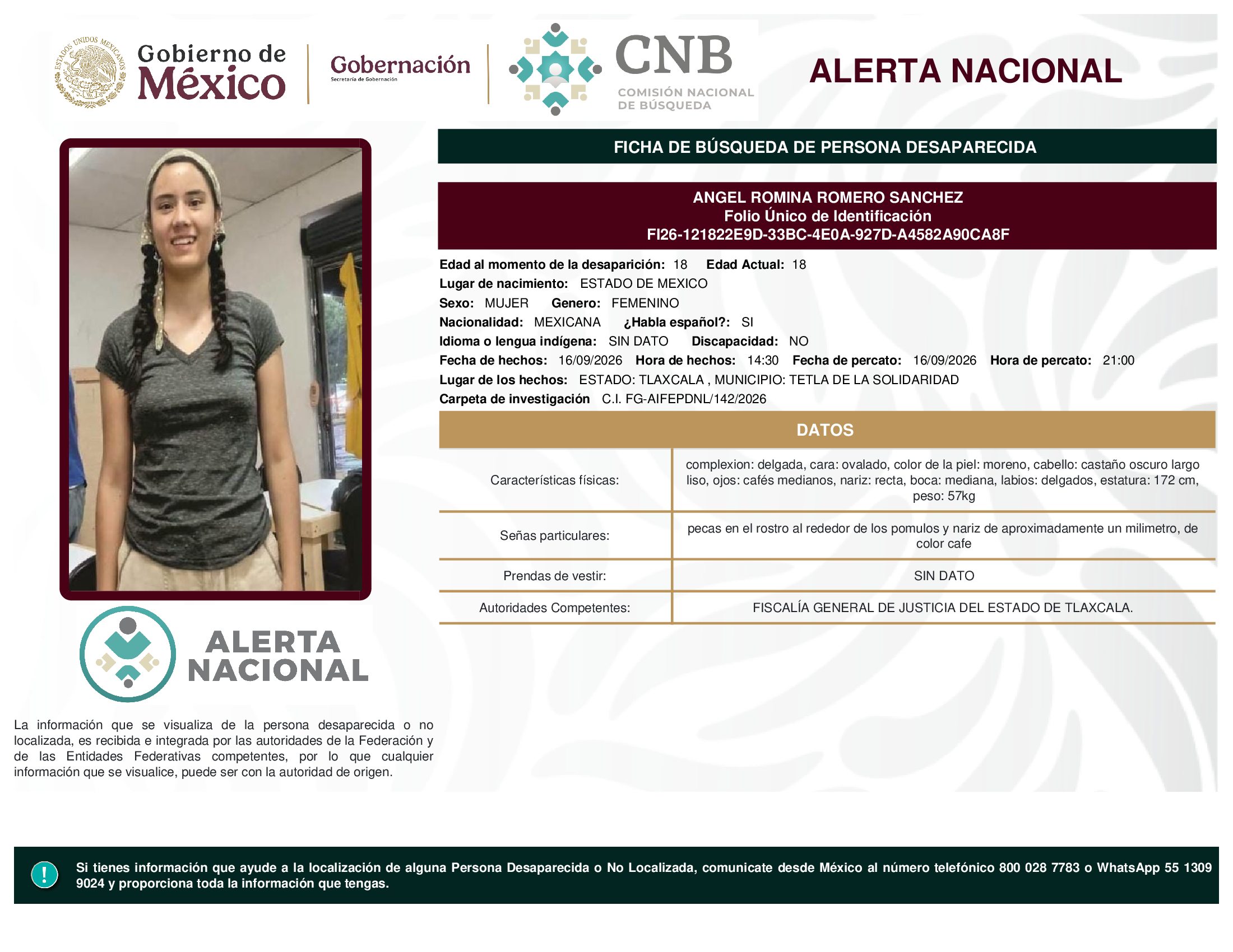 ANGEL ROMINA ROMERO SANCHEZ