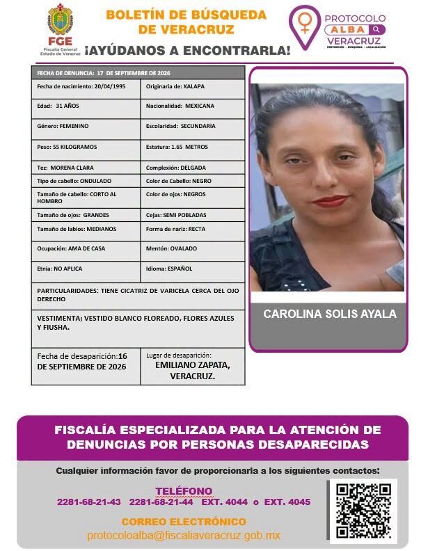 CAROLINA SOLIS AYALA
