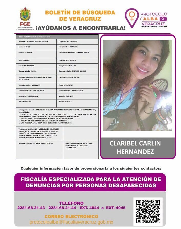 CLARIBEL CARLIN HERNANDEZ