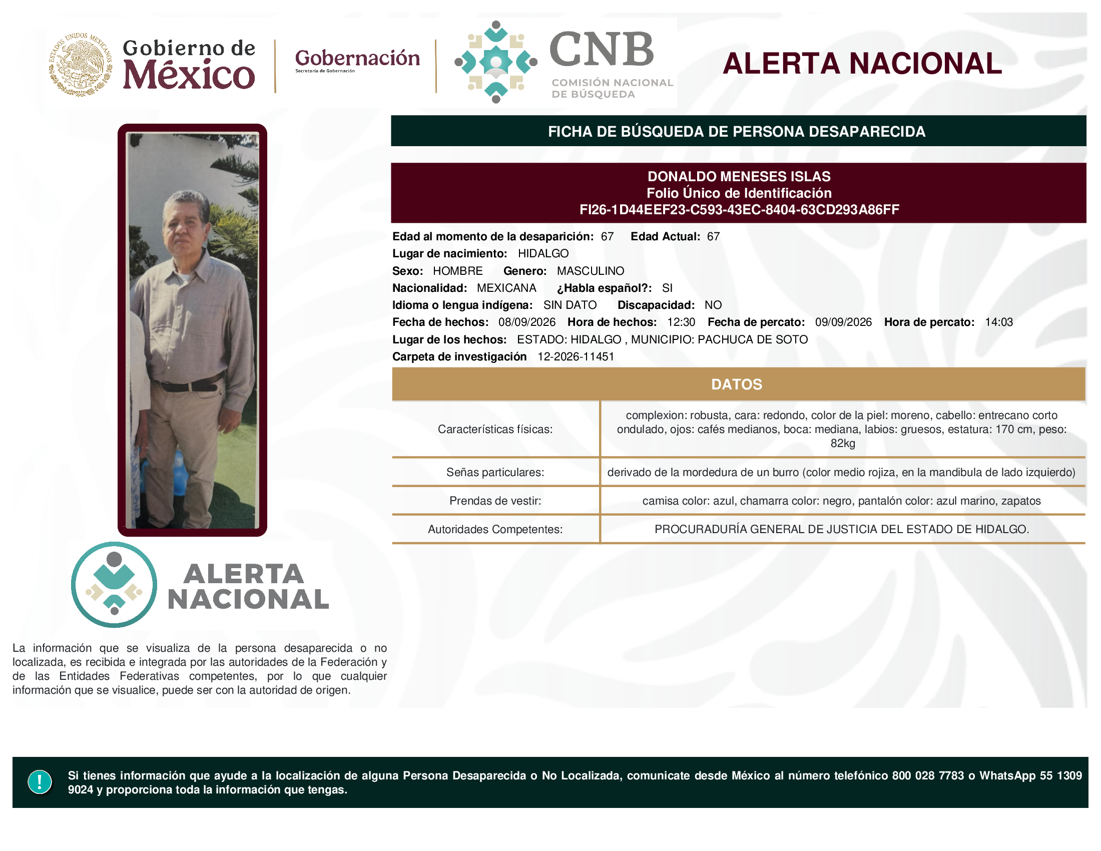 DONALDO MENESES ISLAS