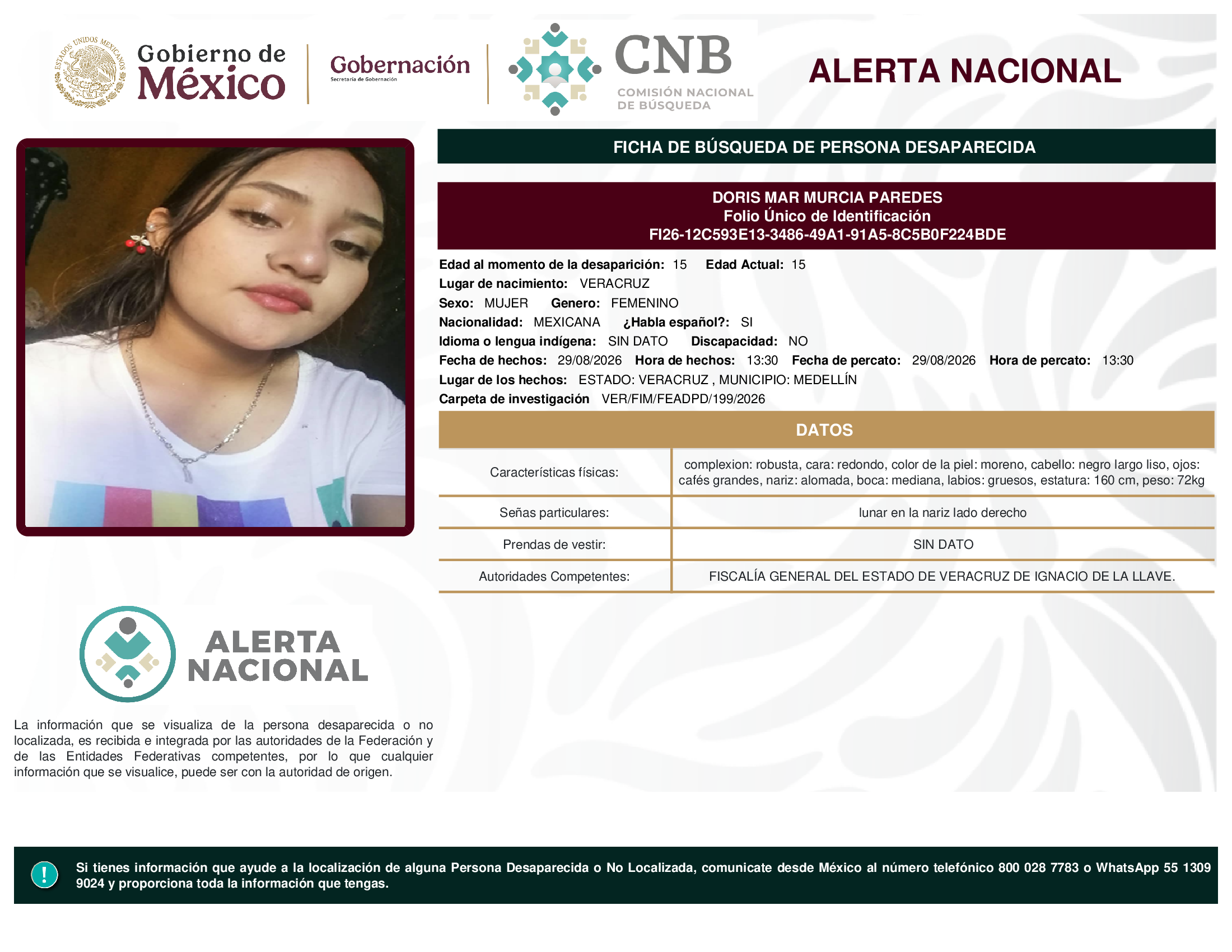 DORIS MAR MURCIA PAREDES