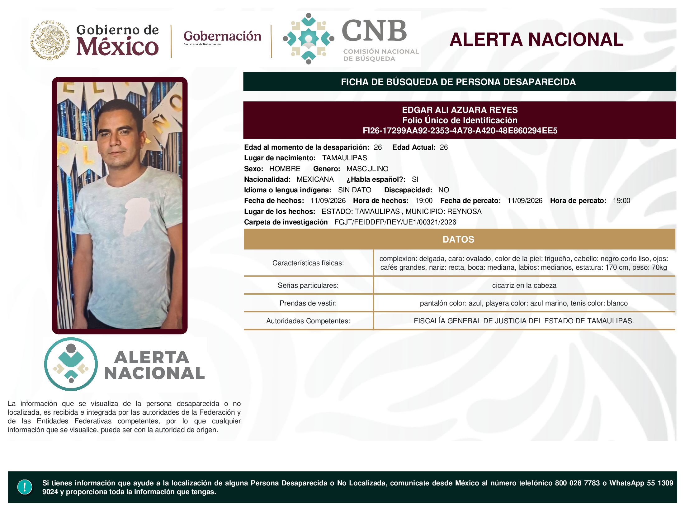 EDGAR ALI AZUARA REYES
