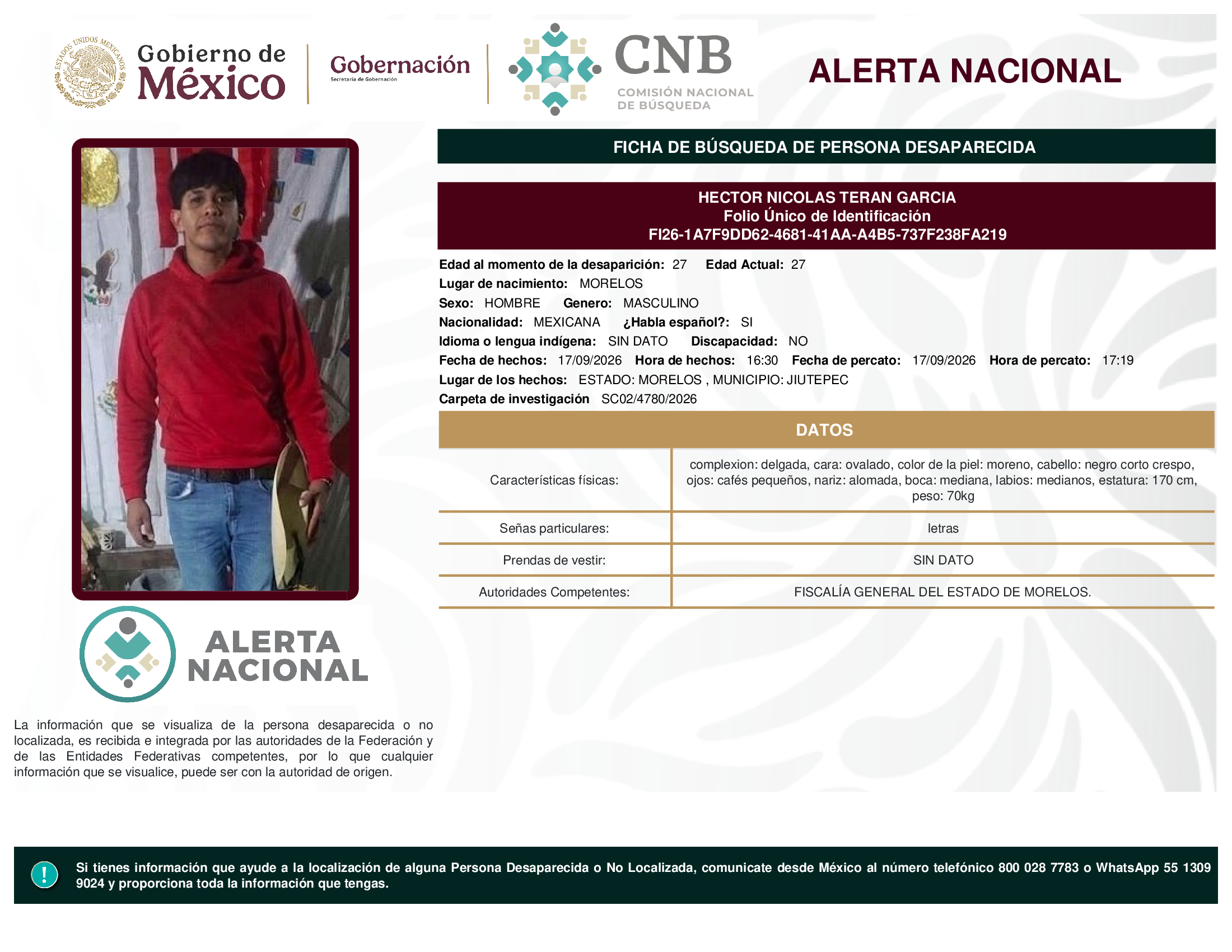HECTOR NICOLAS TERAN GARCIA