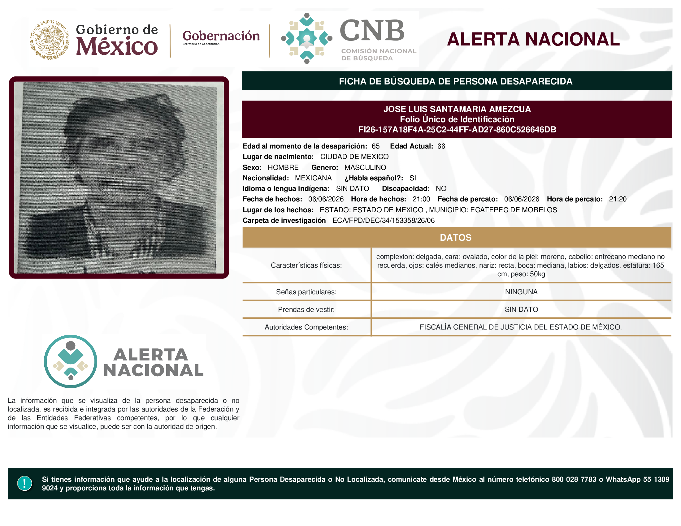 JOSE LUIS SANTAMARIA AMEZCUA