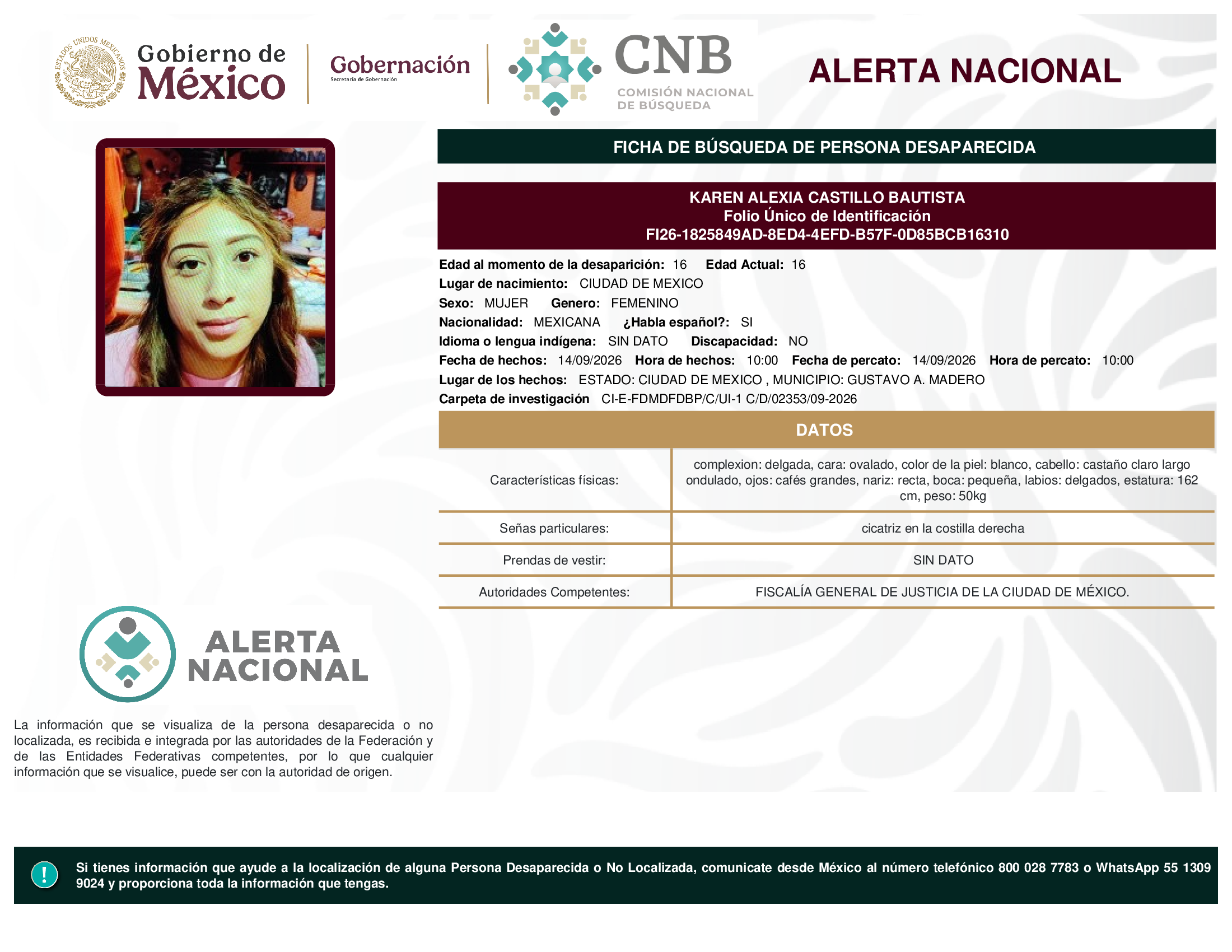 KAREN ALEXIA CASTILLO BAUTISTA