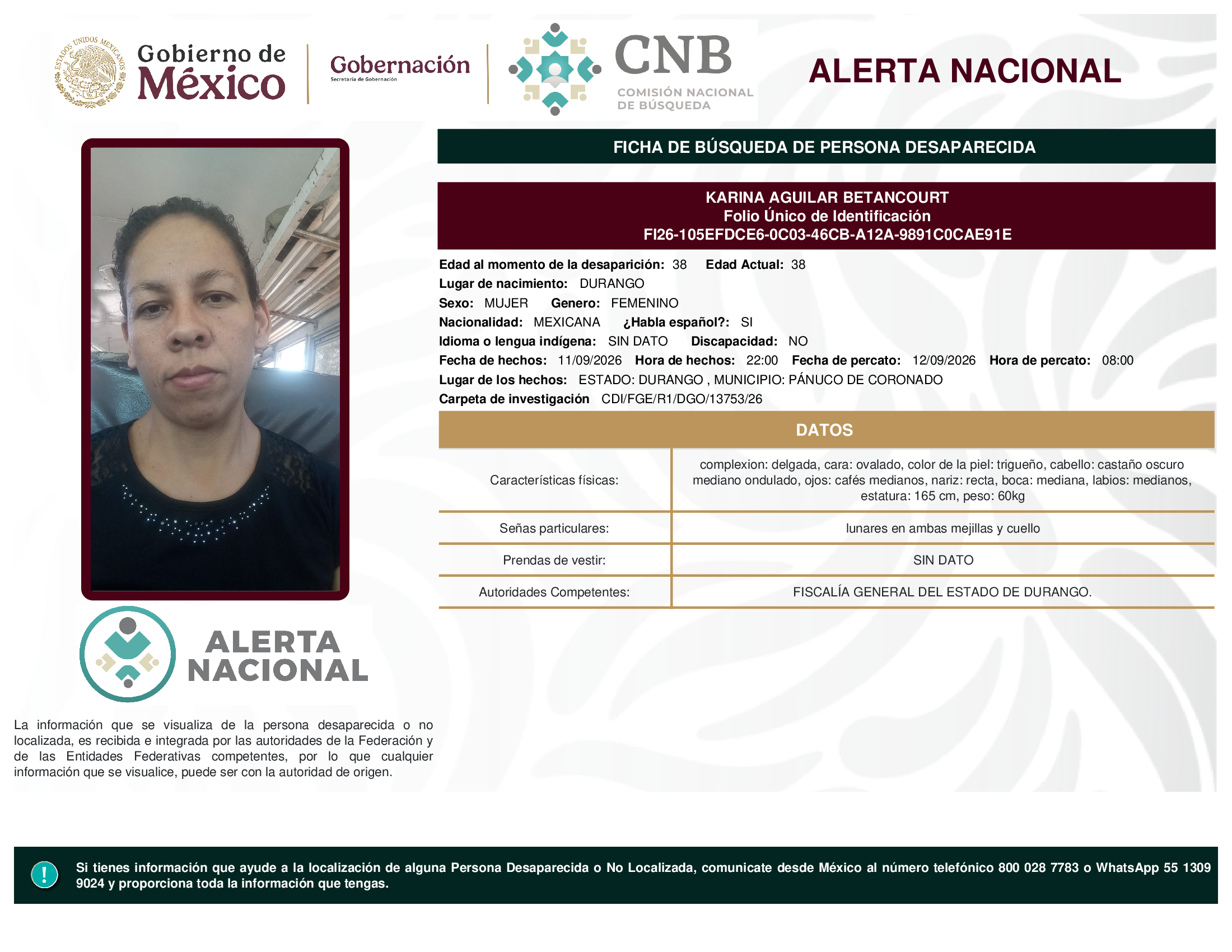 KARINA AGUILAR BETANCOURT