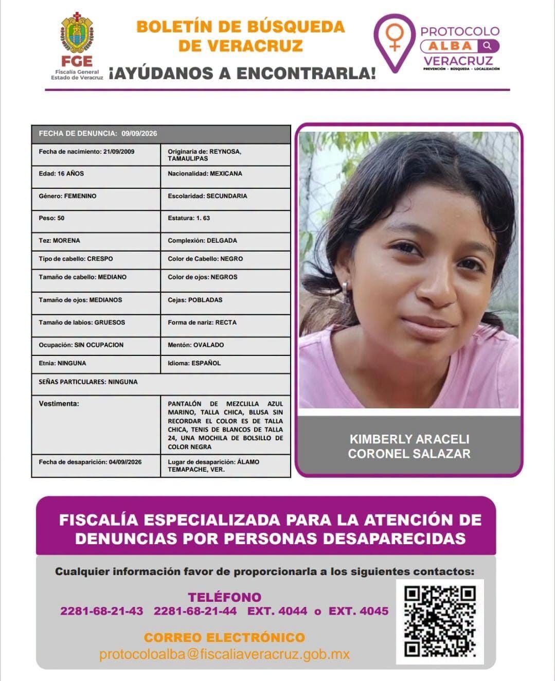KIMBERLY ARACELI CORONEL SALAZAR