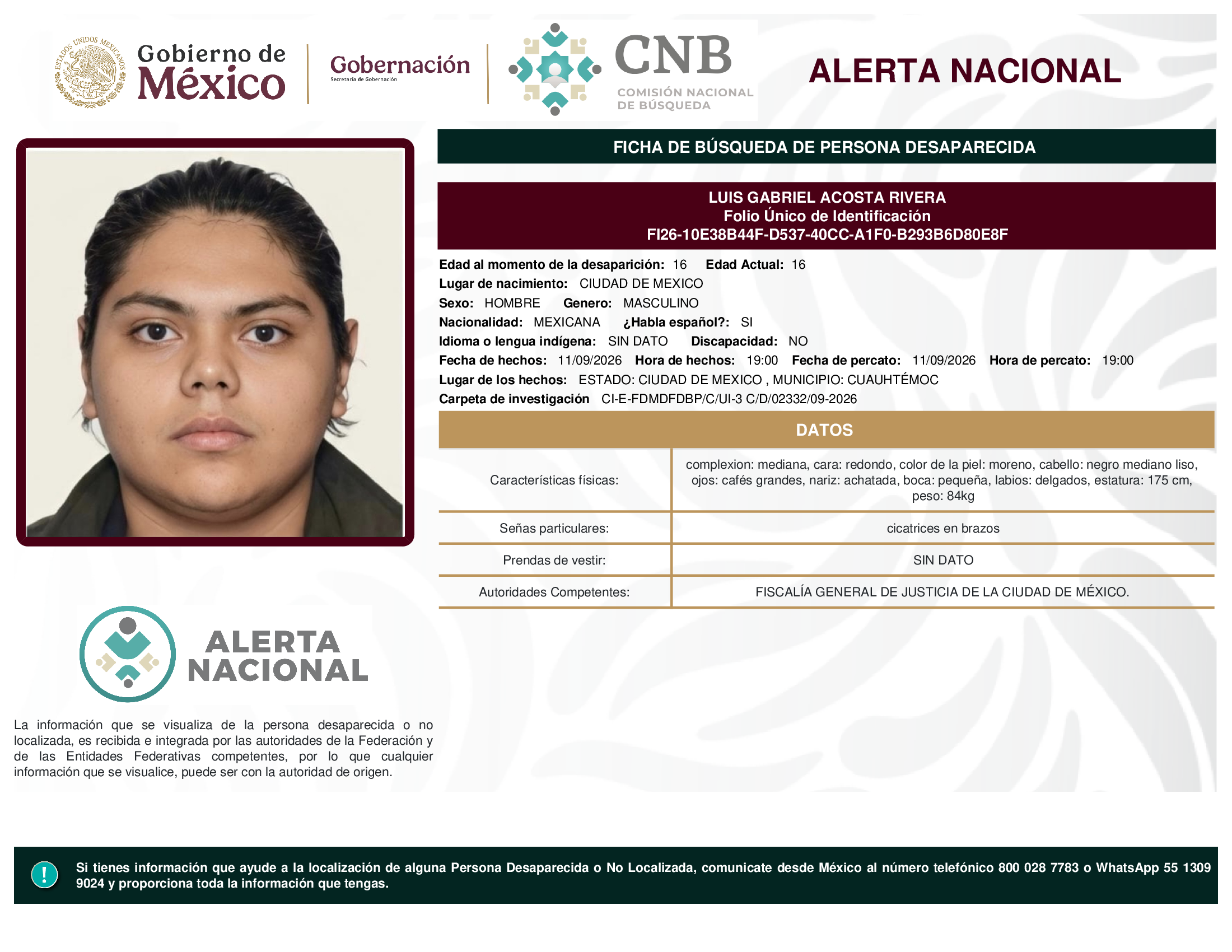 LUIS GABRIEL ACOSTA RIVERA