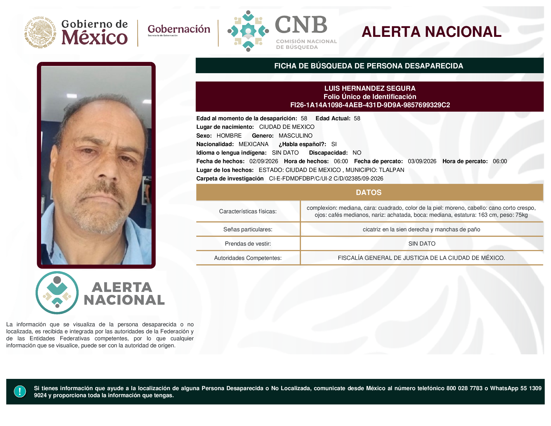 LUIS HERNANDEZ SEGURA