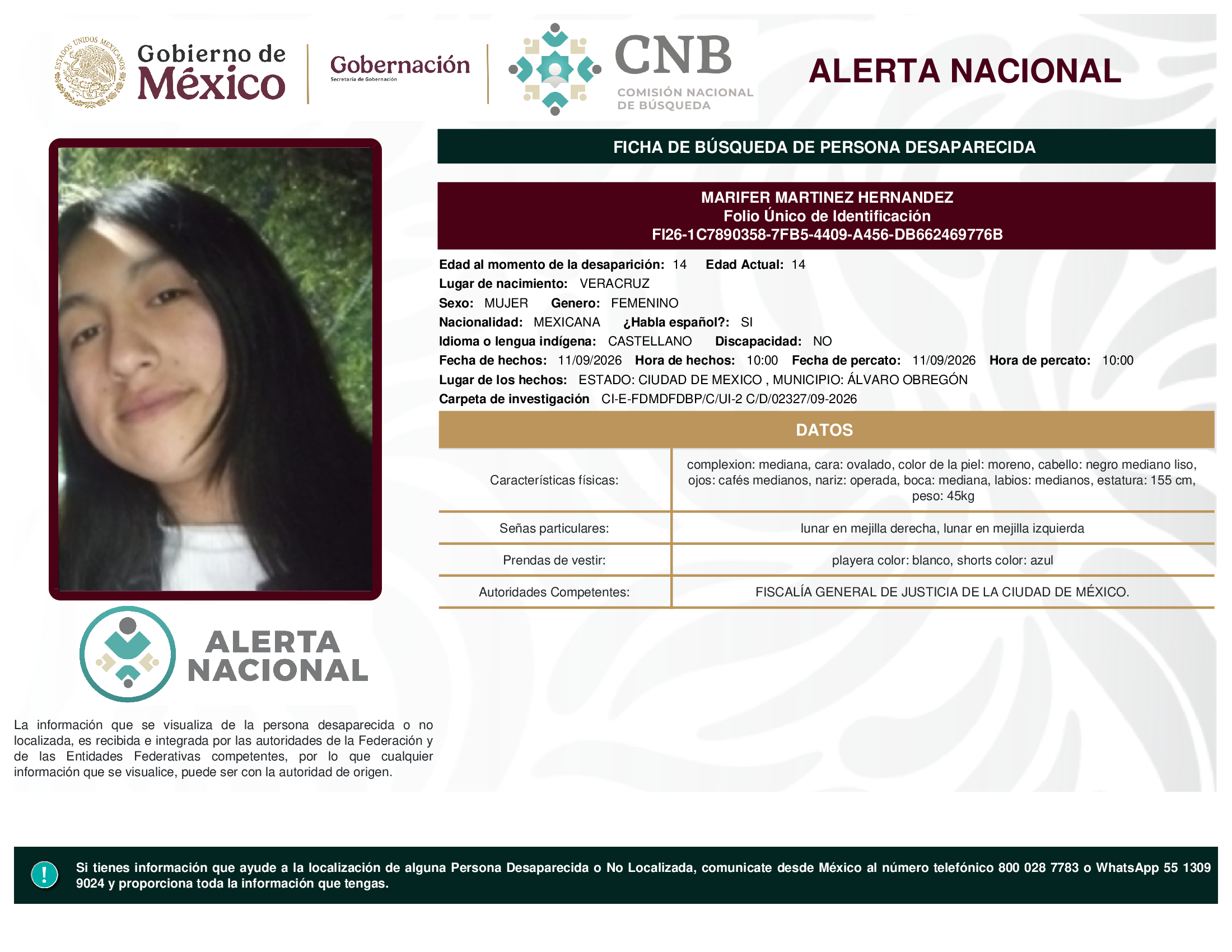 MARIFER MARTINEZ HERNANDEZ