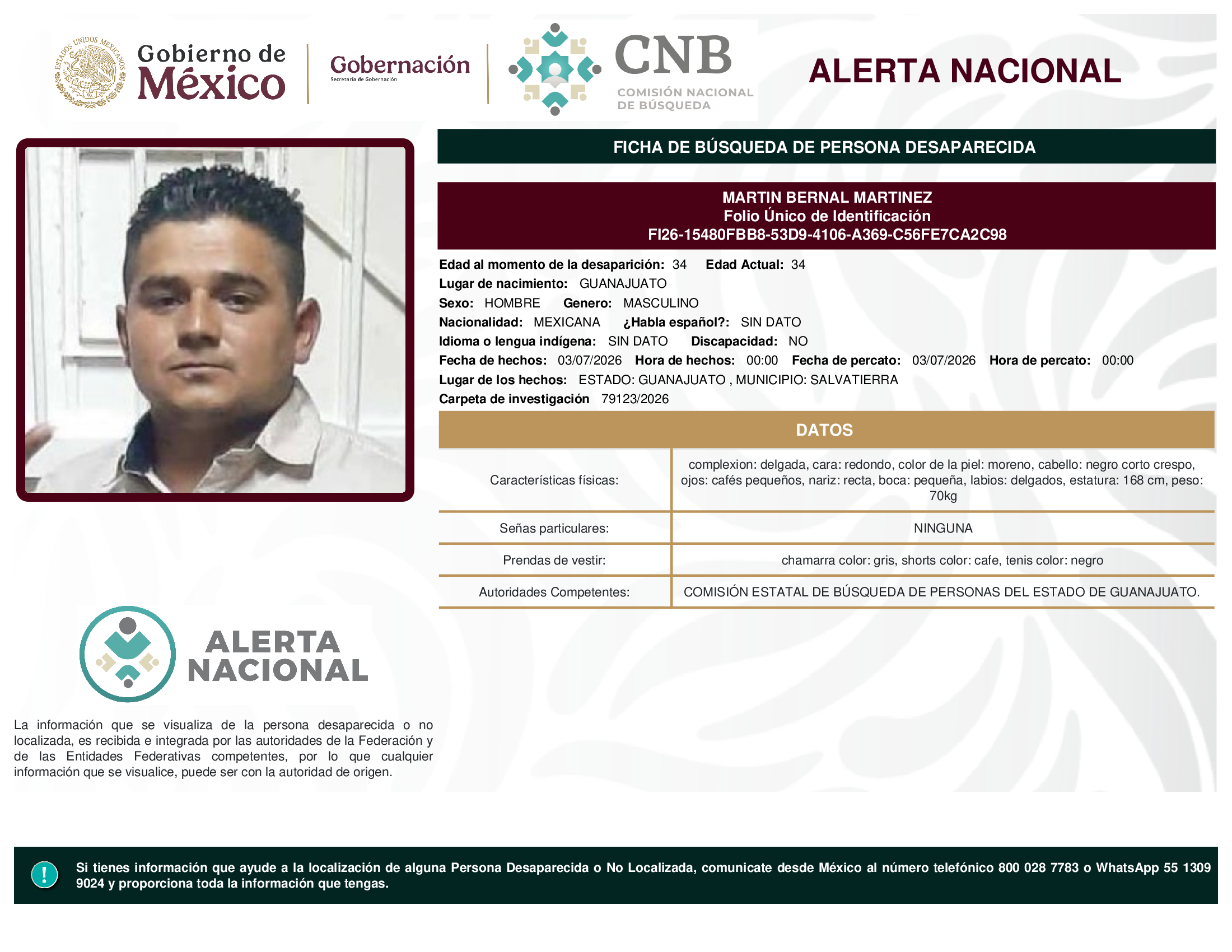 MARTIN BERNAL MARTINEZ