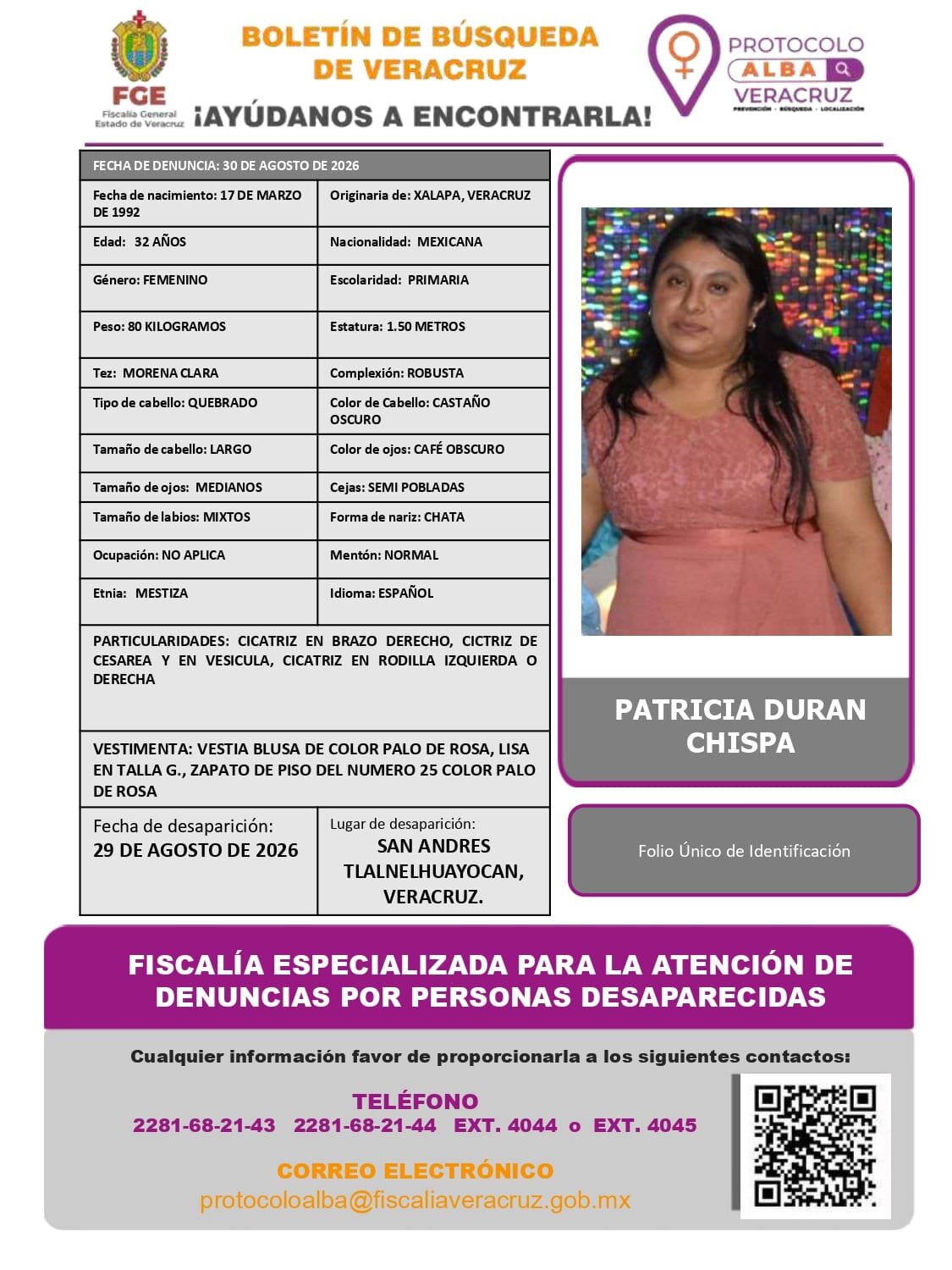 PATRICIA DURAN CHISPA