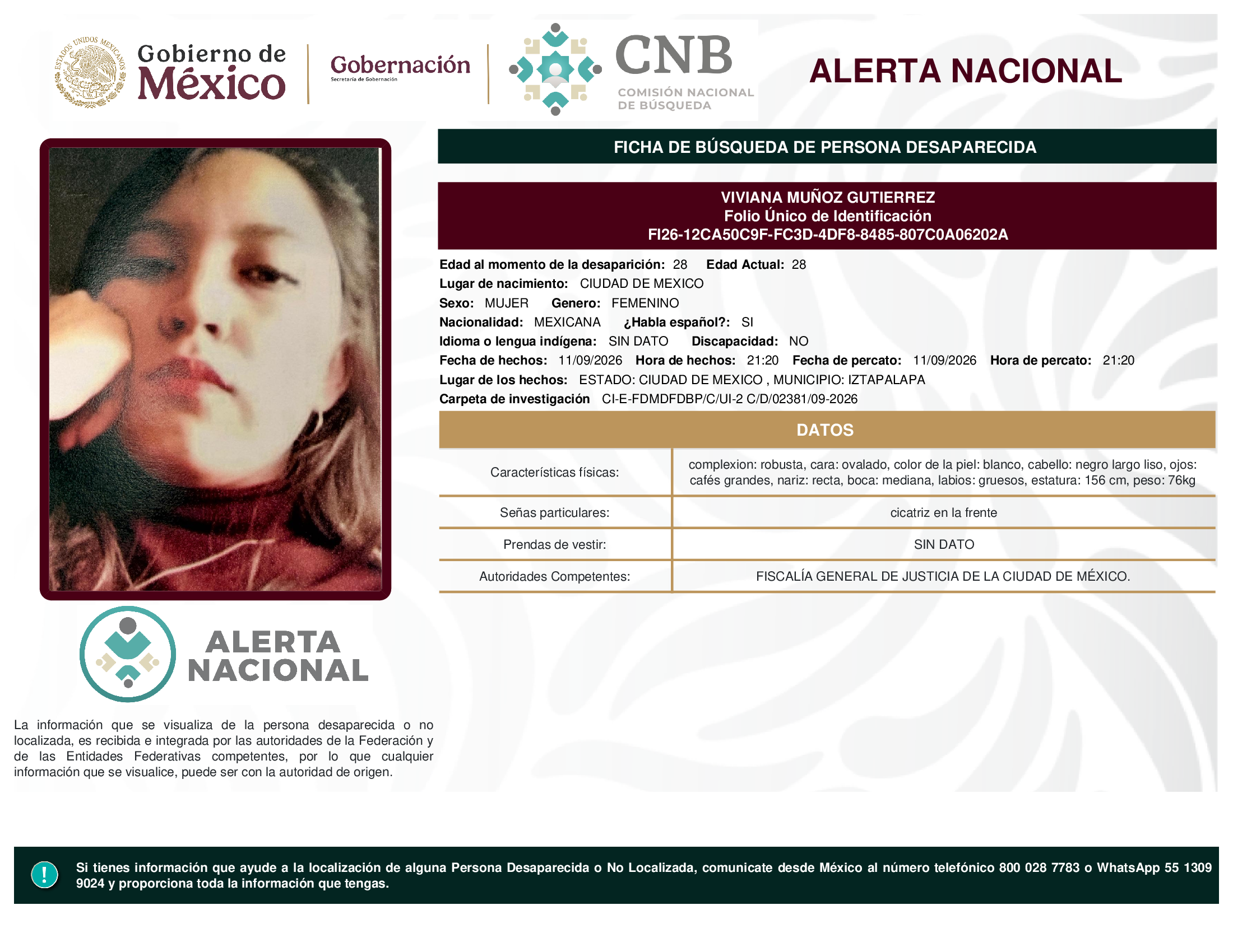 VIVIANA MUÑOZ GUTIERREZ
