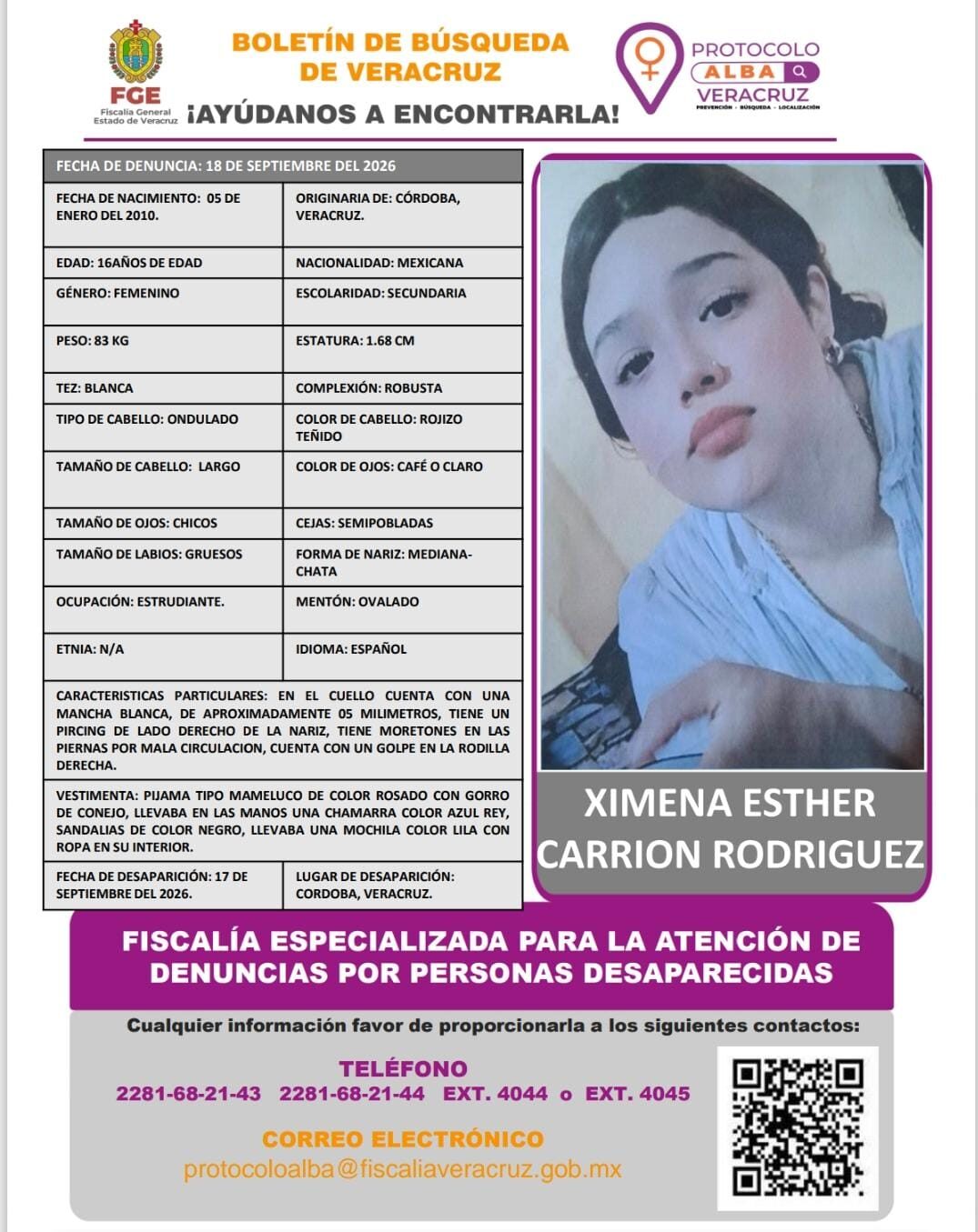 XIMENA ESTHER CARRION RODRIGUEZ
